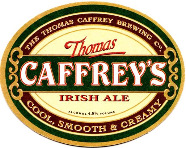 belfast ni-gb caffreys oval 3-4a (175-irish ale)